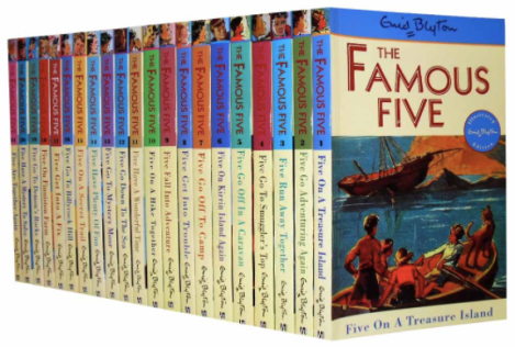 Famous Five Endi Blyton books