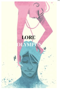 Blue head being held by a pink body hanging from above